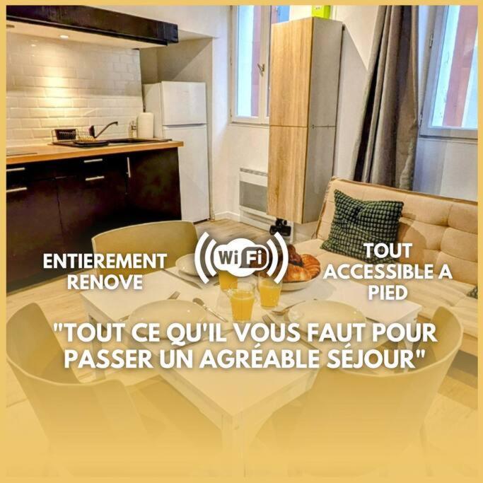 Le Studio Cosy, Centre Historique, Wifi, Neuf Grasse Bagian luar foto